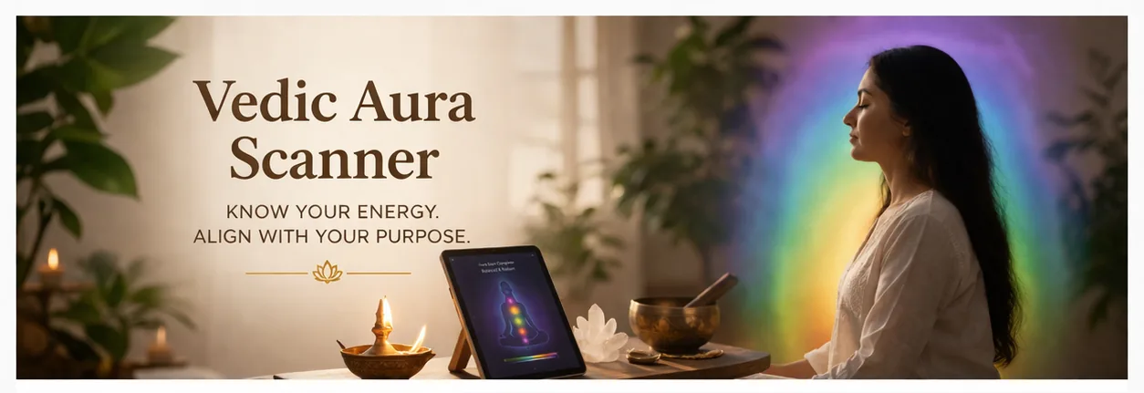 Vedic Aura Scanner used for chakra and energy field analysis